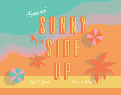 Sunny Side Up - Paal Twaalf Texel Huisbier - Tesselaar - Bier van Texel