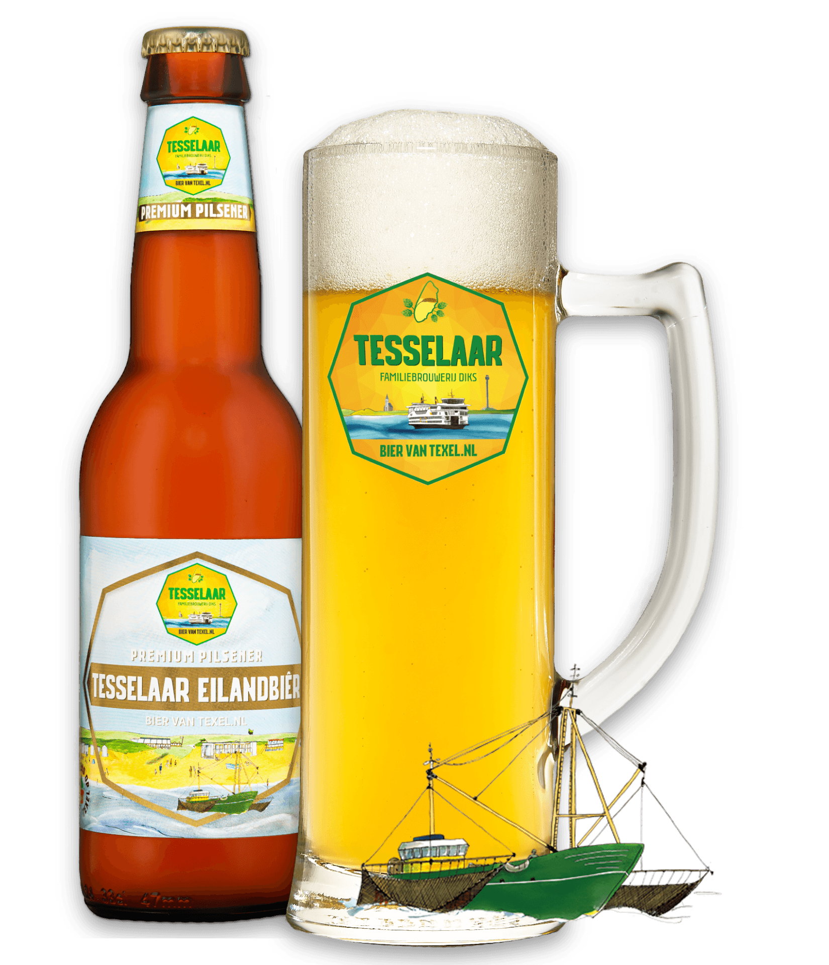 Tesselaar Eilanbiêr Pils van Texel